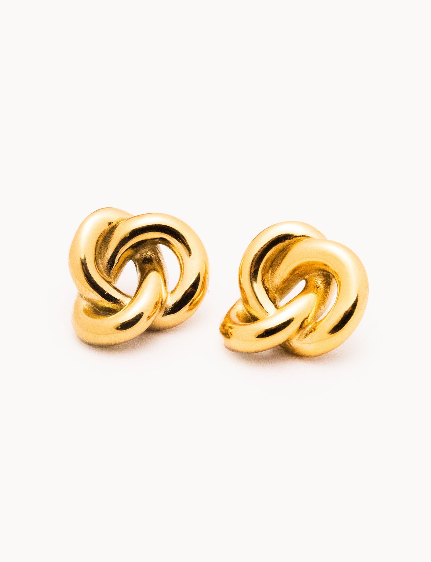 JO WISDOM Orecchini Infinito Twist Argento 925 Donna con Tagliata