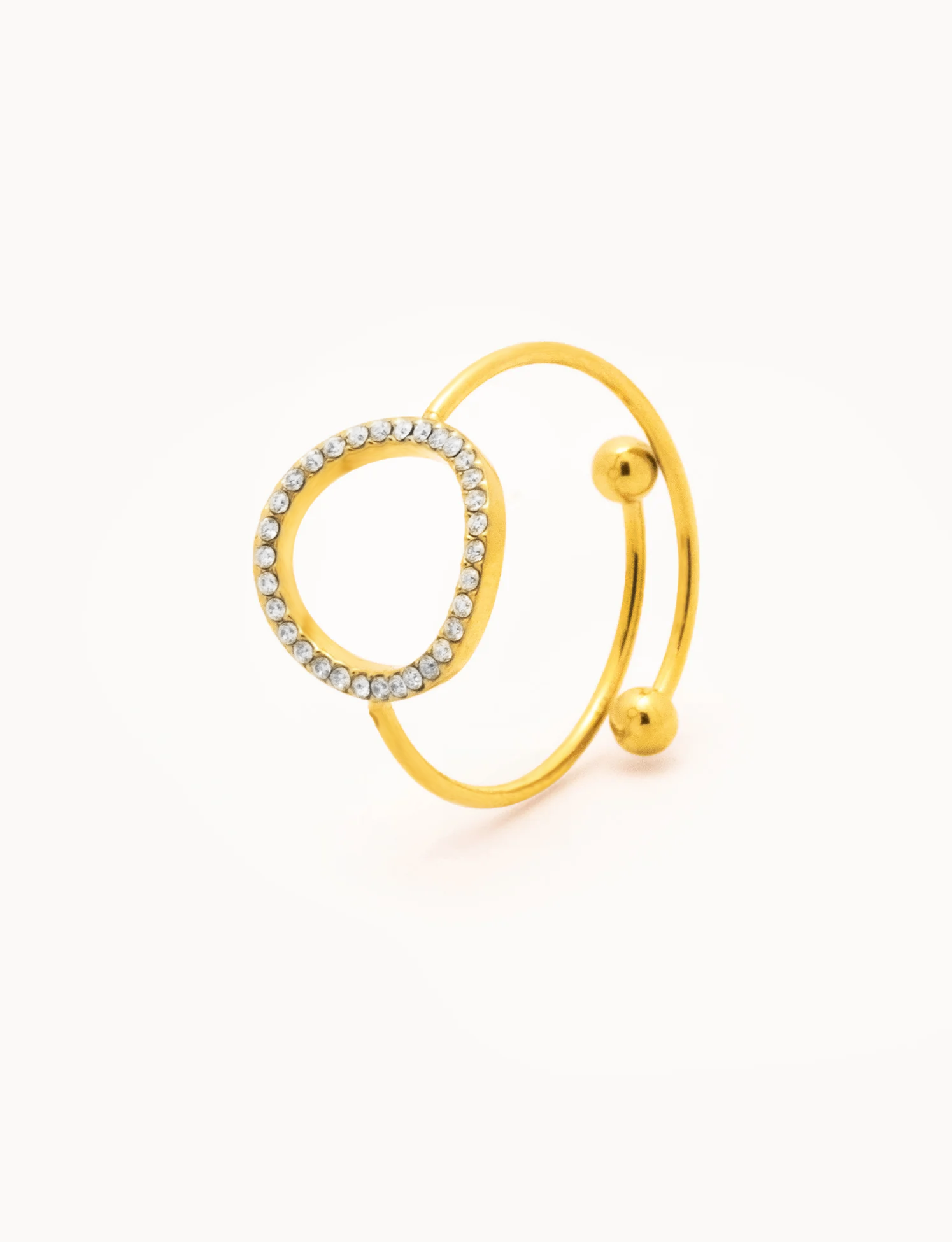 Anello Cerchio Sparkling